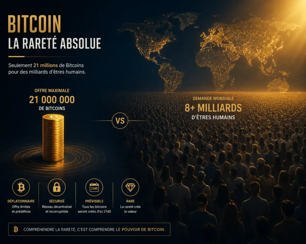 Bitcoin rareté
